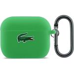 Lacoste Liquid Silicone Croc Logo Púzdro pre AirPods 3 Pro zelené 57983128171