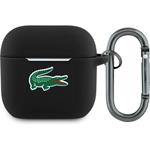 Lacoste Liquid Silicone Croc Logo Púzdro pre AirPods 4 čierne 57983127816