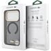Lacoste PC/TPU Frosted Finish Gold Logo MagSafe kryt iPhone 17 Pro čierny 57983127655