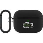Lacoste Petit Pique Croc Logo Patch Púzdro pre AirPods 3 Pro čierne 57983128166