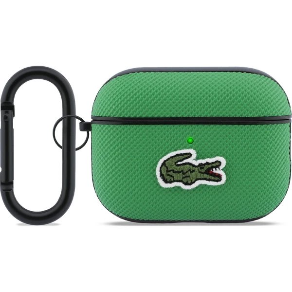 Lacoste Petit Pique Croc Logo Patch Púzdro pre AirPods 3 Pro zelené 57983128167