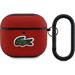 Lacoste Petit Pique Croc Logo Patch Púzdro pre AirPods 4 červené 57983127256