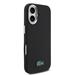 Lacoste PVC Iconic Petit Pique Metal Logo MagSafe kryt iPhone 16 čierny 57983130052
