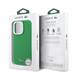 Lacoste PVC Iconic Petit Pique Metal Logo MagSafe kryt iPhone 16 Pro zelený 57983130050