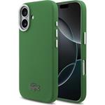 Lacoste PVC Iconic Petit Pique Metal Logo MagSafe kryt iPhone 17 zelený 57983127639