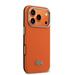 Lacoste PVC Petit Pique Semi Wrap MagSafe pre iPhone 17 Pro oranžový 57983130079