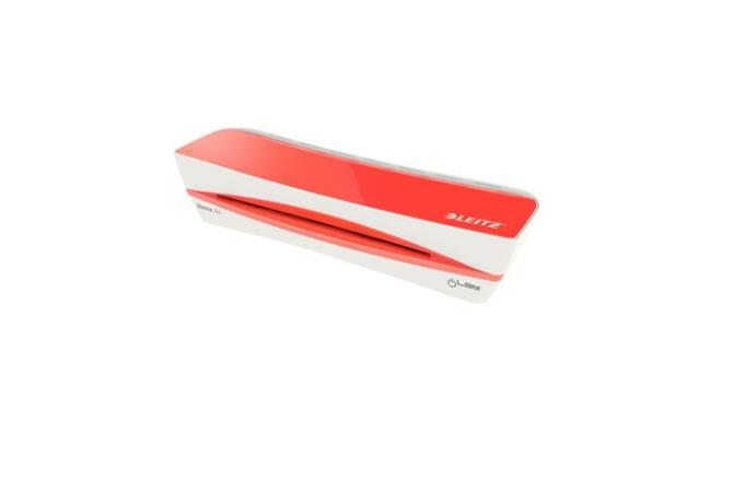Laminátor LEITZ iLAM Home A4 světle červený 73660024