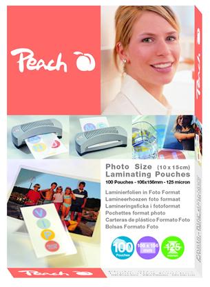 Laminovacia fólia Peach S-PP525-19 lesklé 25ks Photosize, 106x156mm, 125mic