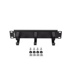Lanberg 10" CABLE MANAGMEMENT 3 RINGS TYPE B 1U BLACK