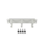 Lanberg 10" CABLE MANAGMEMENT 3 RINGS TYPE B 1U GREY