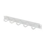 Lanberg 19" CABLE MANAGMEMENT 5 RINGS TYPE B 1U GREY AK-1701-S