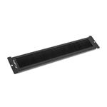 Lanberg 19 "FREE-STANDING (FF01 WITH LCD PANEL) CABLE ENTRY BRUSH PANEL BLACK AK-1106-B