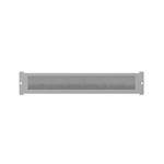 Lanberg 19" FREE-STANDING (FF01 WITH LCD PANEL) CABLE ENTRY BRUSH PANEL GREY AK-1106-S