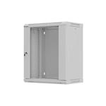 LANBERG 19" RACKOVÁ SKŘÍŇ 12U/540X350 (FLAT PACK) S PROSKLENÝMI DVEŘMI ŠEDÁ WF03-5312-10S