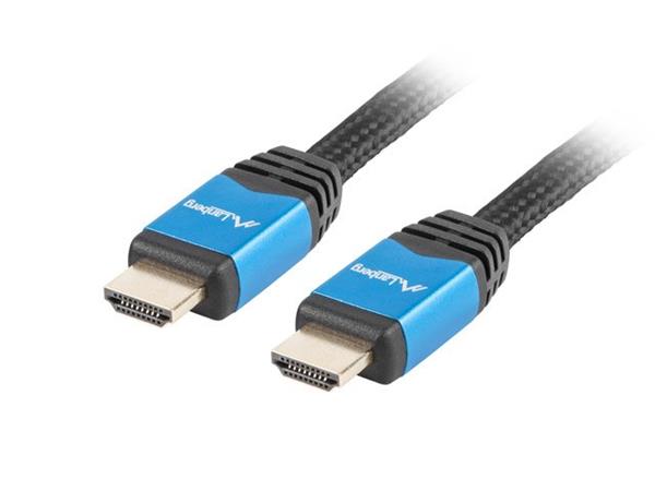 LANBERG CA-HDMI-20CU-0030-BL cable HDMI M/M V2.0 3m Black Premium