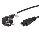 LANBERG CEE 7/7 (MICKEY) na IEC 320 C5 POWER CORD 1.8M VDE černý