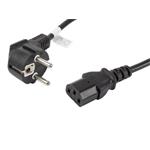 LANBERG CEE 7/7 na IEC 320 C13 POWER CORD 1.8M VDE černý CA-C13C-11CC-0018-BK