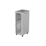 LANBERG INSTALAČNÍ RACK 19" 32U 600X800 ŠEDÉ SKLENĚNÉ DVEŘE LCD (FLAT PACK) V2 FF01-6832-12SL