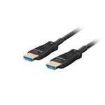 LANBERG KABEL HDMI M/M V2.1 50M OPTICKÝ ČERNÝ AOC CA-HDMI-30FB-0500-BK