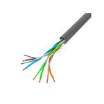LANBERG LAN KABEL 100MB/S 305M PEVNÝ CCA ŠEDÝ LCU5-10CC-0305-S