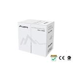 LANBERG LAN KABEL CAT.5E UTP 305M SOLID CU GREY FLUKE PASSED LCU5-12CU-0305-S