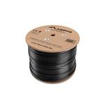 LANBERG LAN KABEL CAT.6 UTP 305M PEVNÝ VENKOVNÍ S GELOVOU VÝPLNÍ CU ČERNÝ FLUKE PASS LCU6-30CU-0305-BK