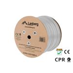 LANBERG LAN KABEL CAT.6A UFTP 305M SOLID CU LSZH GREY CPR + FLUKE PASSED LCUF6L-11CU-0305-S