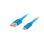 LANBERG MINIJACK 3.5MM(M) 3 PIN->2X RCA (CHINCH)(M) CABLE 2M CA-USBM-20CU-0018-BL