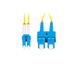 LANBERG optický patch cord SM SC/UPC-LC/UPC duplex 1m LSZH G657A1 průměr 3mm, barva žlutá FO-SULU-SD11-0010-YE