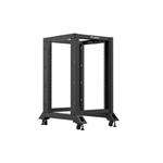 LANBERG OTEVŘENÝ RACK 19" 18U 600X800 ČERNÝ OR01-6818-B