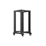 LANBERG OTEVŘENÝ RACK 19" 22U 600X800 ČERNÝ V2 OR01-6822-B