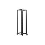 LANBERG OTEVŘENÝ RACK 19" 42U 600X800 ČERNÝ V2 OR01-6842-B