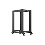 LANBERG OTEVŘENÝ RACK 22U 600X1000 ČERNÝ OR01-6022-B