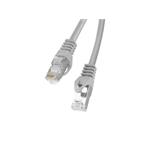 LANBERG Patch kabel CAT.6 FTP 10M šedý Fluke Passed PCF6-10CC-1000-S