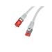 LANBERG Patch kabel CAT.6 FTP LSZH CU 10M šedý Fluke Passed PCF6-10CU-1000-S