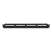 LANBERG PATCH PANEL 24 PORT 1U 19” CAT.6A UTP BLACK PPUA-1024-B