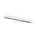 LANBERG PATCH PANEL 24 PORTŮ 0,5U 19" CAT.6 FTP STÍNĚNÝ ŠEDÝ PPS6-0024-S