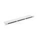 LANBERG PATCH PANEL 24 PORTŮ 0,5U 19" CAT.6 FTP STÍNĚNÝ ŠEDÝ PPS6-0024-S