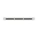 LANBERG PATCH PANEL 24 PORTŮ 1U 19" CAT.6 UTP S POLICÍ ŠEDÝ PPU6-1124-S