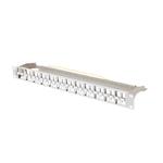 Lanberg PATCH PANEL BLANK 48 PORT 1U 19" FTP FOR KEYSTONE MODULES GREY PPKS-1248-S