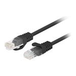Lanberg PATCHCORD CAT.6 UTP 2M BLACK FLUKE PASSED 10-PACK PCU6-20CC-0200-BK