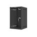 LANBERG RACK CABINET 10” WALL-MOUNT 9U/280X310 (FLAT PACK) WITH GLASS DOOR BLACK WF10-2309-10B