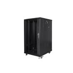 LANBERG RACK CABINET 19" FREE-STANDING 22U/600X800 BLACK (FLAT PACK) FF01-6822-12B