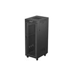 Lanberg RACK CABINET 19" FREE-STANDING 32U/600X800 (FLAT PACK) WITH MESH DOOR LCD BLACK FF01-6832-23BL