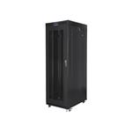 LANBERG RACK CABINET 19" FREE-STANDING 37U/800X1000 LCD WITH MESH DOOR BLACK (FLAT PACK) FF01-8037-23BL