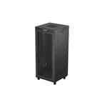 Lanberg RACK CABINET 19" FREE-STANDING 37U/800X800 (FLAT PACK) WITH MESH DOOR LCD BLACK FF01-8837-23BL