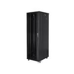 LANBERG RACK CABINET 19" FREE-STANDING 42U/600X1000 (FLAT PACK) BLACK FF01-6042-12B
