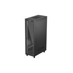 Lanberg RACK CABINET 19" FREE-STANDING 42U/600X1200 (FLAT PACK) WITH GLASS DOOR LCD BLACK FF01-6242-12BL