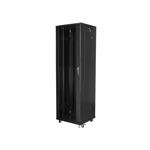 LANBERG RACK CABINET 19" FREE-STANDING 42U/600X600 (FLAT PACK) BLACK FF01-6642-12B