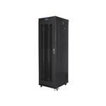 LANBERG RACK CABINET 19" FREE-STANDING 42U/600X800 (FLAT PACK) WITH MESH DOOR LCD BLACK FF01-6842-23BL